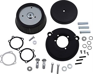 ARLEN NESS AIR FILTER - HAVA FİTRESİ KIT BIG SUCKER STAGE 1 SMOOTH WITH SYNTHETIC AIR FILTER - HAVA FİTRESİ WITH BLACK STEEL COVER - KORUYUCU KAPAK KOD: 10101607
