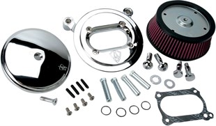 ARLEN NESS AIR FILTER - HAVA FİTRESİ KIT BIG SUCKER STAGE 1 WITH STANDARD AIR FILTER - HAVA FİTRESİ SMOOTH CHROME KOD: 10100872