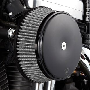 ARLEN NESS AIR FILTER - HAVA FİTRESİ KIT BIG SUCKER STAGE 1 SMOOTH WITH SYNTHETIC AIR FILTER - HAVA FİTRESİ WITH BLACK STEEL COVER - KORUYUCU KAPAK KOD: 10101607