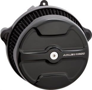 ARLEN NESS AC STG I BIG SCKR BLK PLATE BLK OILED FILTER KNUCKLE CVR KOD: 10103259
