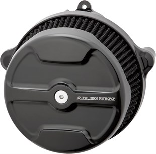 ARLEN NESS AC STG I BIG SCKR BLK PLATE BLK OILED FILTER KNUCKLE CVR KOD: 10103259