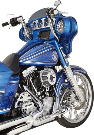 ARLEN NESS AIR CLEANER - HAVA FİTRESİ  KIT INVERTED BIG SUCKER 10-GAUGE CHROME KOD: 10102307