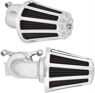 ARLEN NESS AIR CLEANER - HAVA FİTRESİ  KIT MONSTER SUCKER WITH COVER - KORUYUCU KAPAK  10-GAUGE CHROME KOD: 10102091