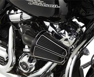 ARLEN NESS AIR CLEANER - HAVA FİTRESİ  KIT MONSTER SUCKER WITH COVER - KORUYUCU KAPAK  BEVELED BLACK KOD: 10102096