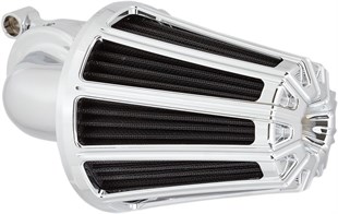 ARLEN NESS AIR CLEANER - HAVA FİTRESİ  KIT MONSTER SUCKER WITH COVER - KORUYUCU KAPAK  10-GAUGE CHROME KOD: 10102091