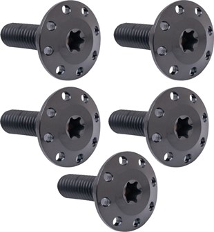 ARLEN NESS BOLT KIT ROTOR FRONT HOLESHOT 5 PACK SPOKE MOUNT, BLK KOD: 24011699