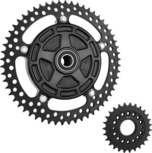ARLEN NESS CHAIN DRIVE KIT JAGGED 57 TOOTH BLACK KOD: 12102803