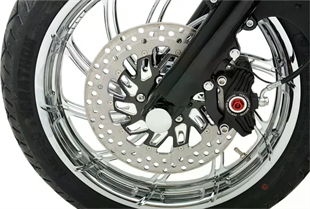 DRAG SPECIALTIES AXLE  - AKS CAP ÖN CHROME KOD: 03090217
