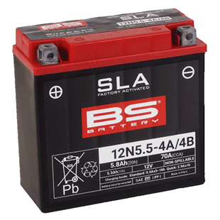 BS BATTERY - AKÜ BS 12N5.5-4A/4B SLA KOD:21130964