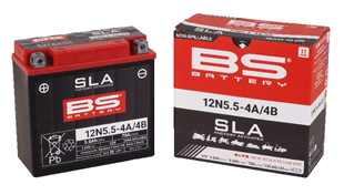 BS BATTERY - AKÜ BS 12N5.5-4A/4B SLA KOD:21130964