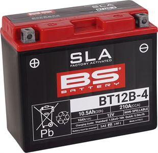 BS BATTERY - AKÜ BS BT12B-4 SLA KOD:21130623