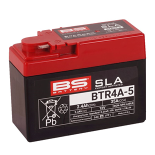 BS BATTERY - AKÜ BS BTR4A-5 SLA KOD:21130966
