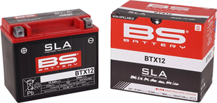 BS BATTERY - AKÜ BS BTX12 SLA KOD:21130632