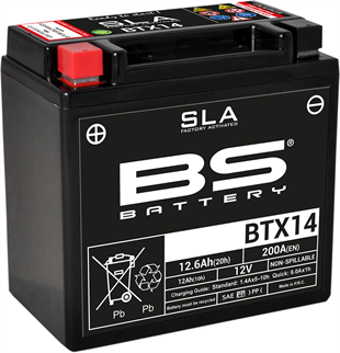 BS BATTERY - AKÜ BS BTX14 SLA KOD:21130633