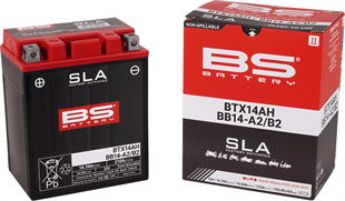 BS BATTERY - AKÜ BS BTX14AH/BB14-A2/B2  KOD:21130637
