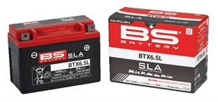 BS BATTERY - AKÜ BS BTX6.5L SLA KOD:21131017
