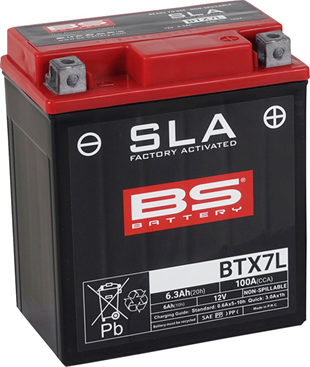 BS BATTERY - AKÜ BS BTX7L SLA KOD:21130628