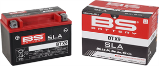 BS BATTERY - AKÜ BS BTX9 SLA KOD:21130630