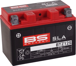 BS BATTERY - AKÜ BS BTZ12S SLA KOD:21130622