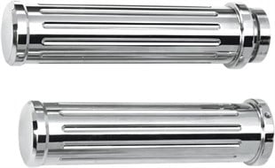 BILLET GRIPS BALL MLD CHR