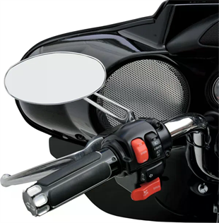 DRAG SPECIALTIES BLUE STEALTH I MIRROR KOD: DS302166