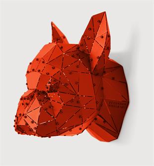 Bulldog Head Kırmızı
