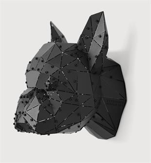 Bulldog Head Siyah