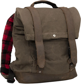 BURLY BRAND BACKPACK WAXED COTTON KOD:3517-0414