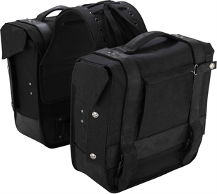 BURLY BRAND SADDLEBAG THROWOVER BLK KOD:B15-1002B