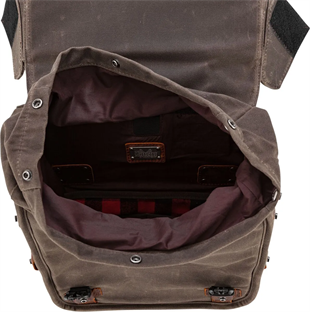 BURLY BRAND SADDLEBAG THROWOVER OAK KOD:3501-1420