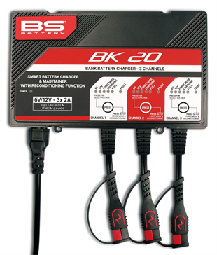 BS CHARGER BK20 12V 3X2A KOD:38070588