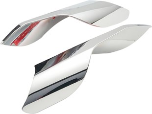 CIRO HEAT DEFLECTORS INDIAN CHROME / Isı Saptırıcı Indian Krom KOD: 16000