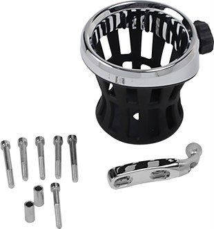 CIRO HOLDER DRINK W/PERCH - CHROME / HOLDER DRINK W/PERCH - Krom KOD: 50410