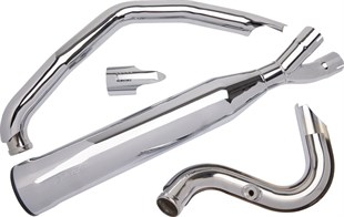 COBRA EXHAUST PP RPT CR/BK DYNA KOD: 18001918