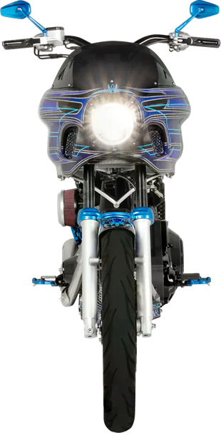 CUSTOM DYNAMICS 5.75 LED HEADLAMP WITH HALO -  KOD:20012483