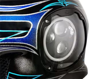 CUSTOM DYNAMICS 5.75 LED HEADLAMP WITH HALO -  KOD:20012483