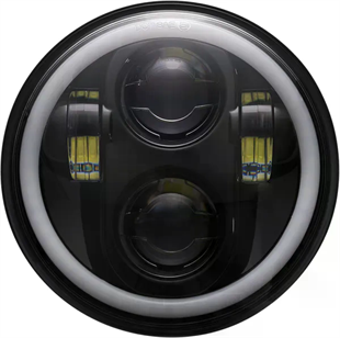 CUSTOM DYNAMICS 5.75 LED HEADLAMP WITH HALO -  KOD:20012483