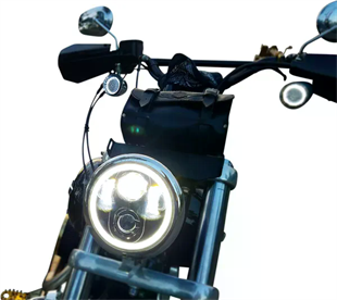 CUSTOM DYNAMICS 5.75  LED HEADLAMP WITH HALO - KOD:20012484