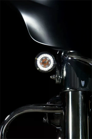 CUSTOM DYNAMICS AMBER/WHITE DYNAMIC RINGSWITH SMOKED LENSES KOD:20201571
