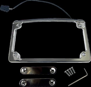 CUSTOM DYNAMICS FRAME LICENSE PLATE LIGHTED CH KOD:20302349