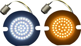 CUSTOM DYNAMICS INSERT LED TSIGNL AMB/WHT KOD:20201882