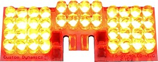 CUSTOM DYNAMICS LAMP FENDER TIP RED KOD:20600453
