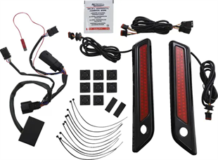 CUSTOM DYNAMICS LIGHT DUAL SBAG HNGE RD/B KOD:20402867