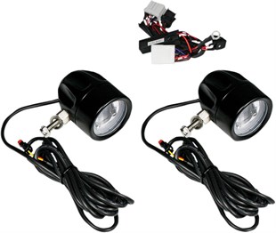 CUSTOM DYNAMICS LIGHT FOG HD BLACK KOD:20012197