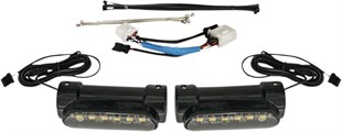 CUSTOM DYNAMICS LIGHT GUARD 97-13 FLH BLK KOD:20402529