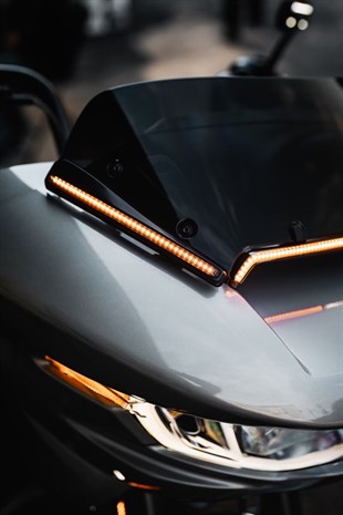 CUSTOM DYNAMICS LIGHT LED FORK AMB BLK KOD:20402647