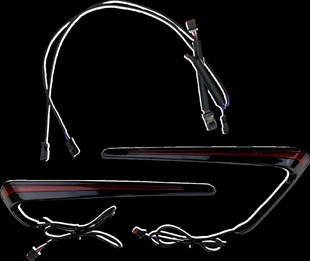 CUSTOM DYNAMICS LIGHTS SADDLEBAG LED RED LENS KOD:20403197