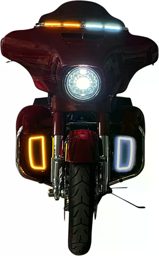 CUSTOM DYNAMICS LOWER FAIRING GRILL UPGRADE WI KOD:20201919