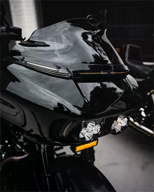 CUSTOM DYNAMICS SEQUENTIAL ROAD GLIDE WINDSHIE KOD:20402818