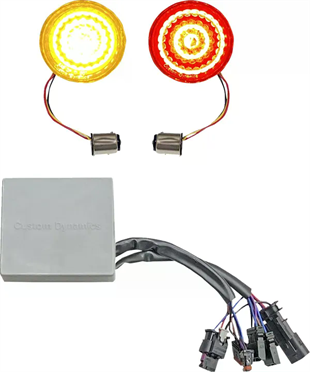 CUSTOM DYNAMICS SMART AMBER/RED 1157 TURN SIG. KOD:20202124